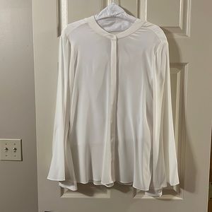 Dorothee Schumacher White Blouse Button Front Blouse
